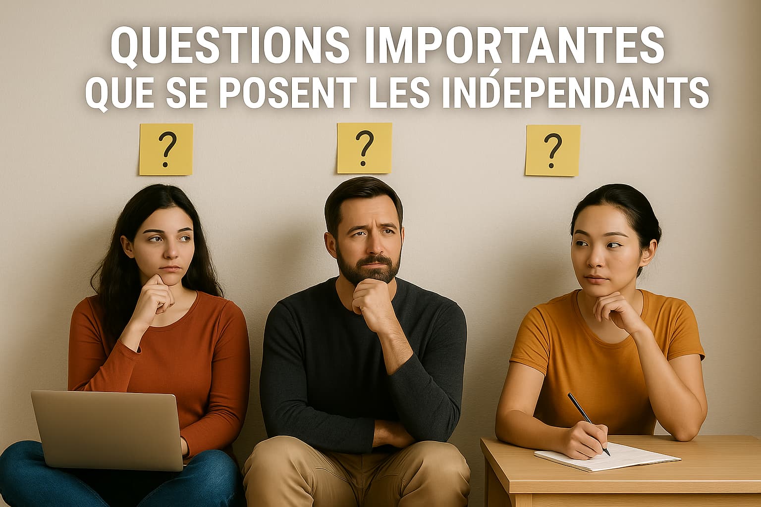 questions poses independant
