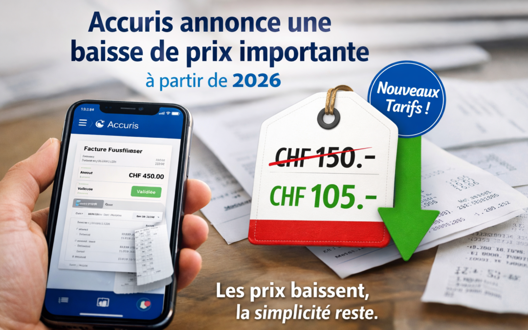 Accuris annonce une baisse de prix importante à partir de 2026